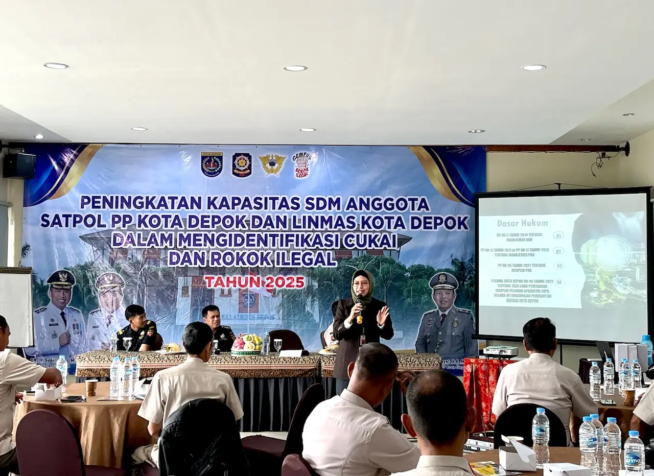 Satpol PP Depok Harus Jadi Penggerak Utama Kampanye Rokok Legal