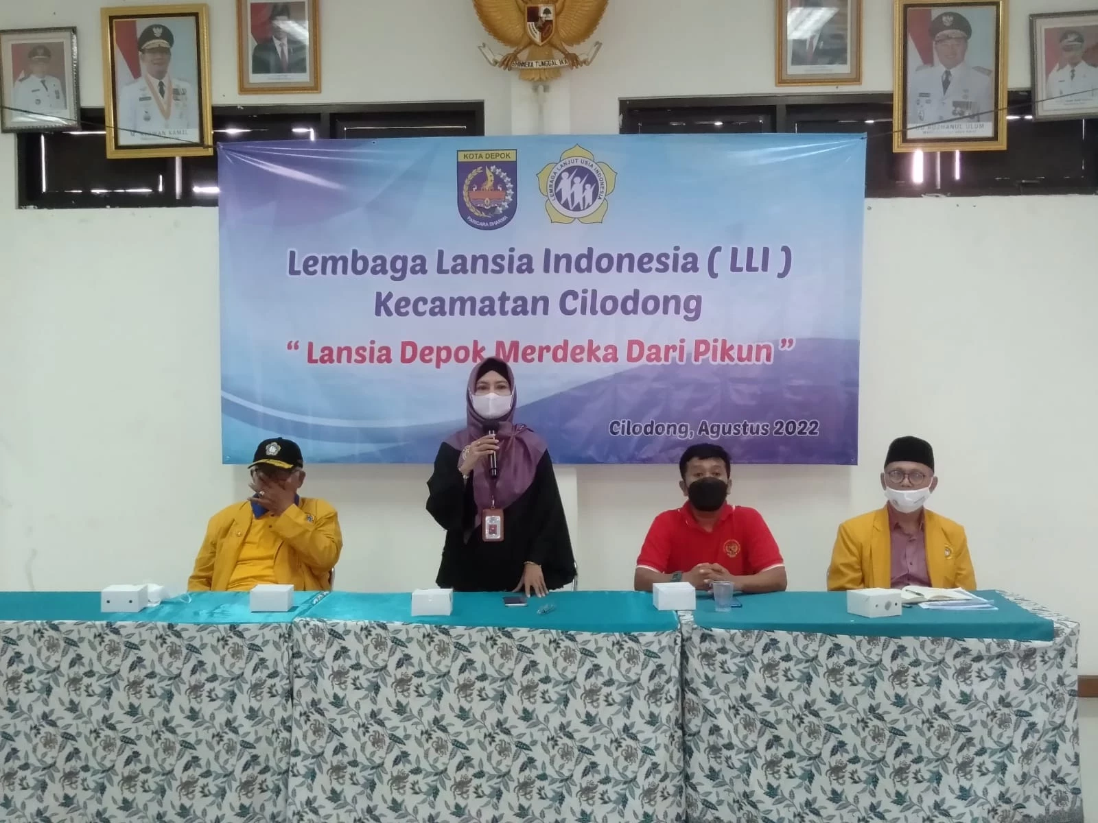 Lewat Sosialisasi, Lansia Cilodong Dibina Agar Tidak Pikun