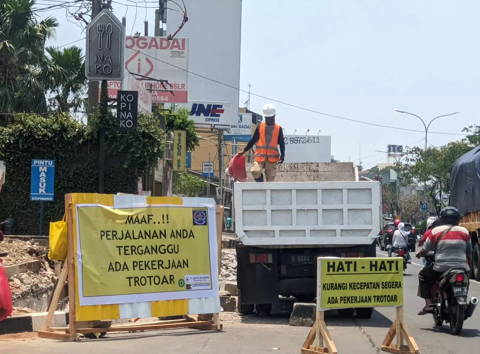 Soal Penataan Trotoar di Margonda Raya, DPUPR Minta Warga Sabar
