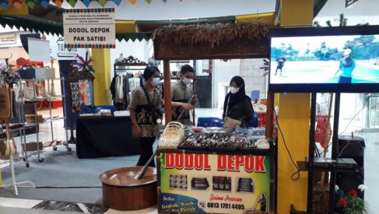 Promosikan Produk Unggulan Depok, Disporyata Ikuti Festival Plaza Semanggi