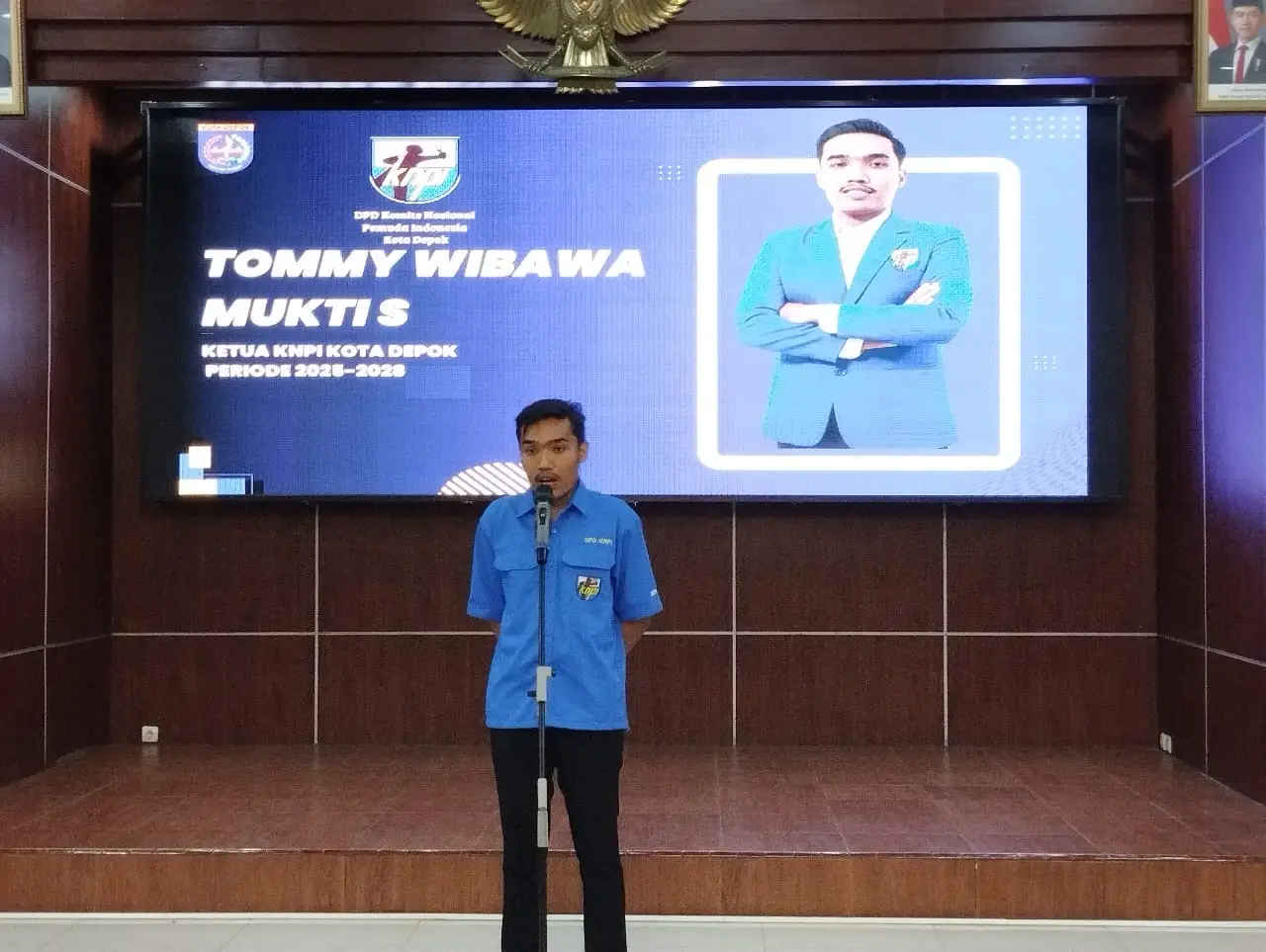 Tommy Wibawa Nahkodai KNPI Depok 2025-2028, Siap Kawal Program Unggulan Pemkot