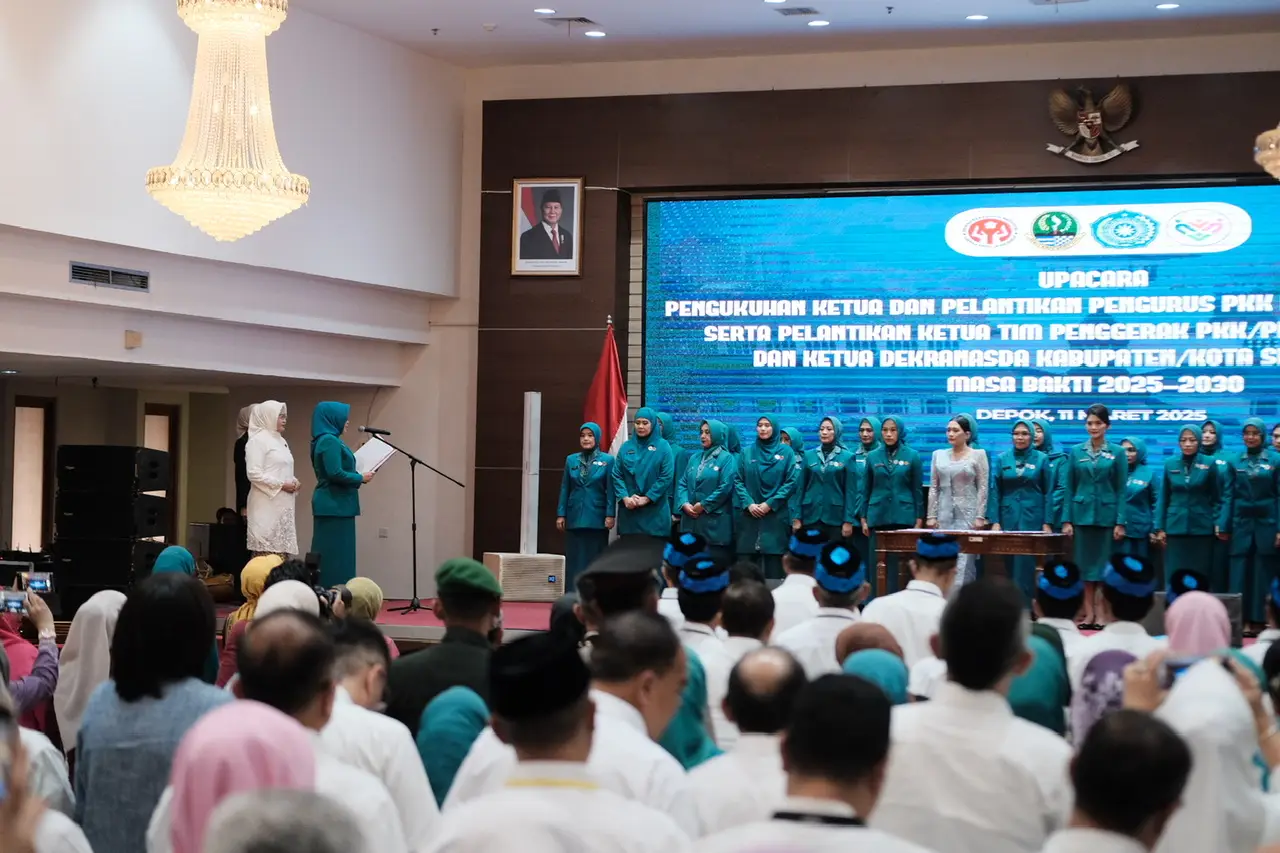 26 Ketua TP-PKK Kabupaten/Kota se-Jawa Barat Resmi Dilantik