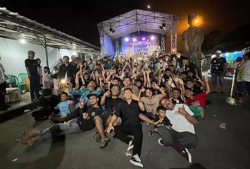 Festival BBM Besutan Katar RW 04 Ratujaya Donasikan Rp 45 Juta untuk Pembangunan Masjid