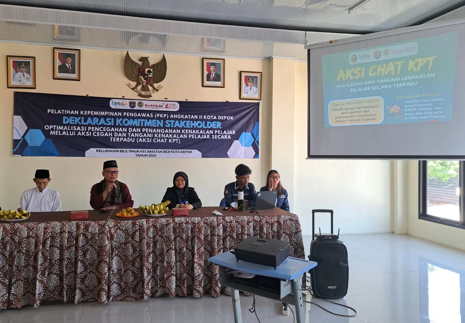 AKSI CHAT KPT Dorong Terwujudnya Generasi Panca Waluya di Beji Timur