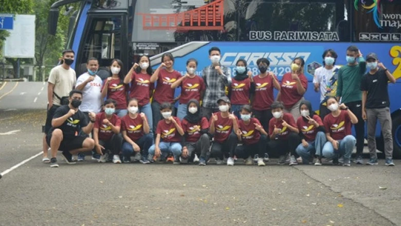 Tim Futsal Putri Kota Depok Berangkat ke Jatinangor Ikuti BK Porprov Jabar 