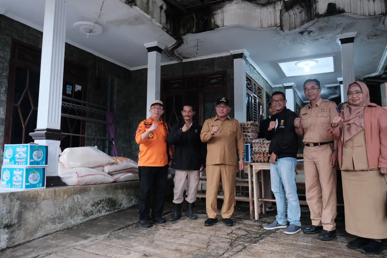 Wali Kota Depok Kunjungi Posko Siaga Bencana Sukabumi