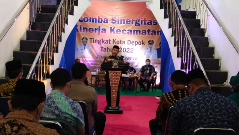 Lomba Sinergitas Kinerja Kecamatan 2022, Wali Kota Ingatkan Performa dan Ekspose Camat Harus Menjual