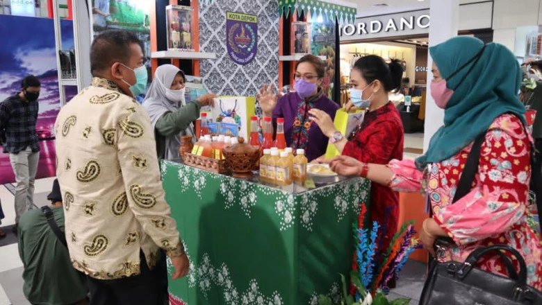 Stan Produk Unggulan Kota Depok Raih Juara Tiga 