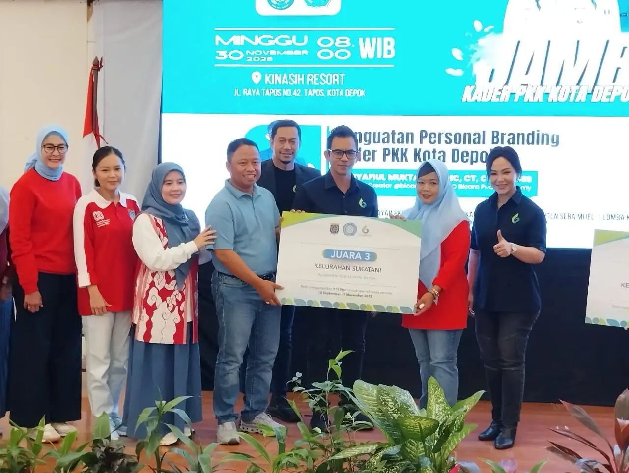 Sukatani Raih Juara Tiga SERA MIJEL SAE Kota Depok