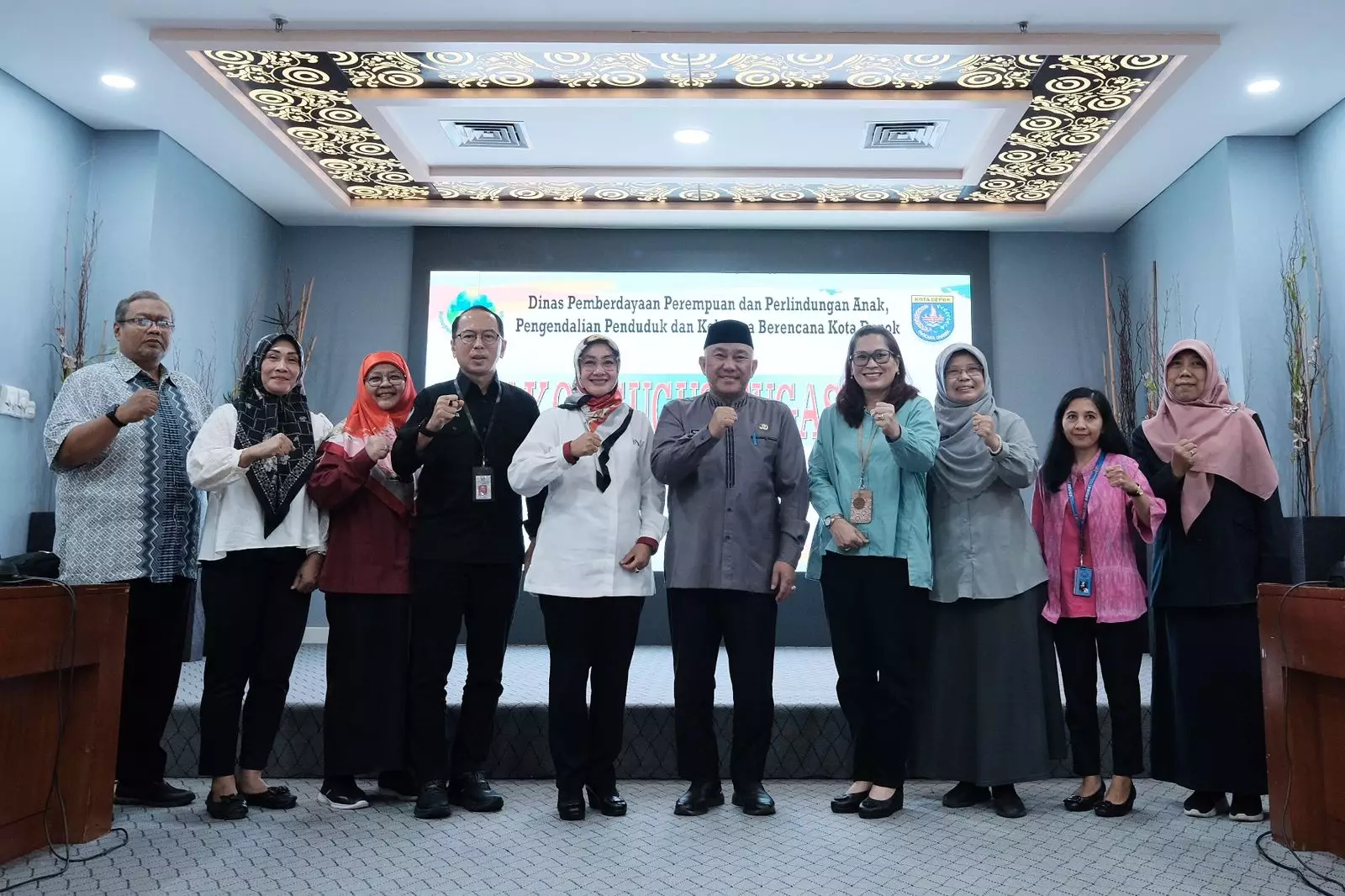 Tatap Predikat Utama, DP3AP2KB Depok Gelar Rakor Gugus Tugas Kota Layak Anak Tahun 2024