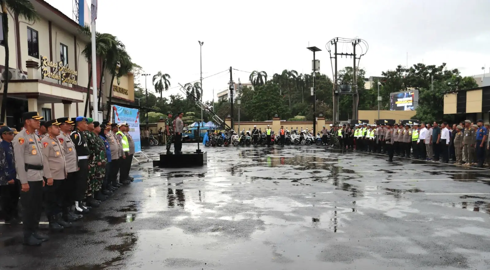 Polres Metro Depok Siapkan 8 Pos dan 665 Personel Pengamanan Nataru