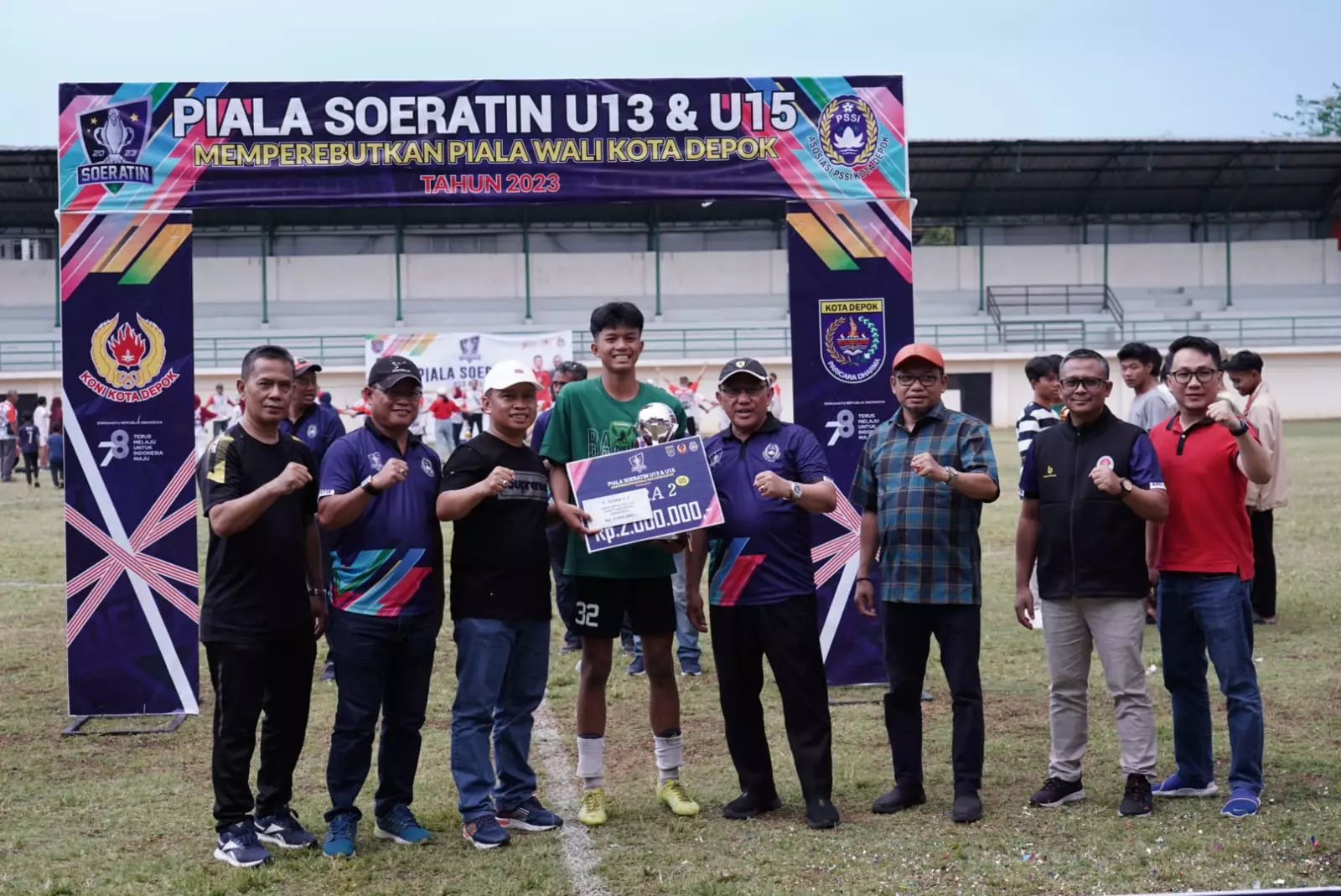 DPRD Depok Apresiasi Pertandingan Piala Soeratin 2023, Tampilkan Pemain Sepak Bola Terbaik