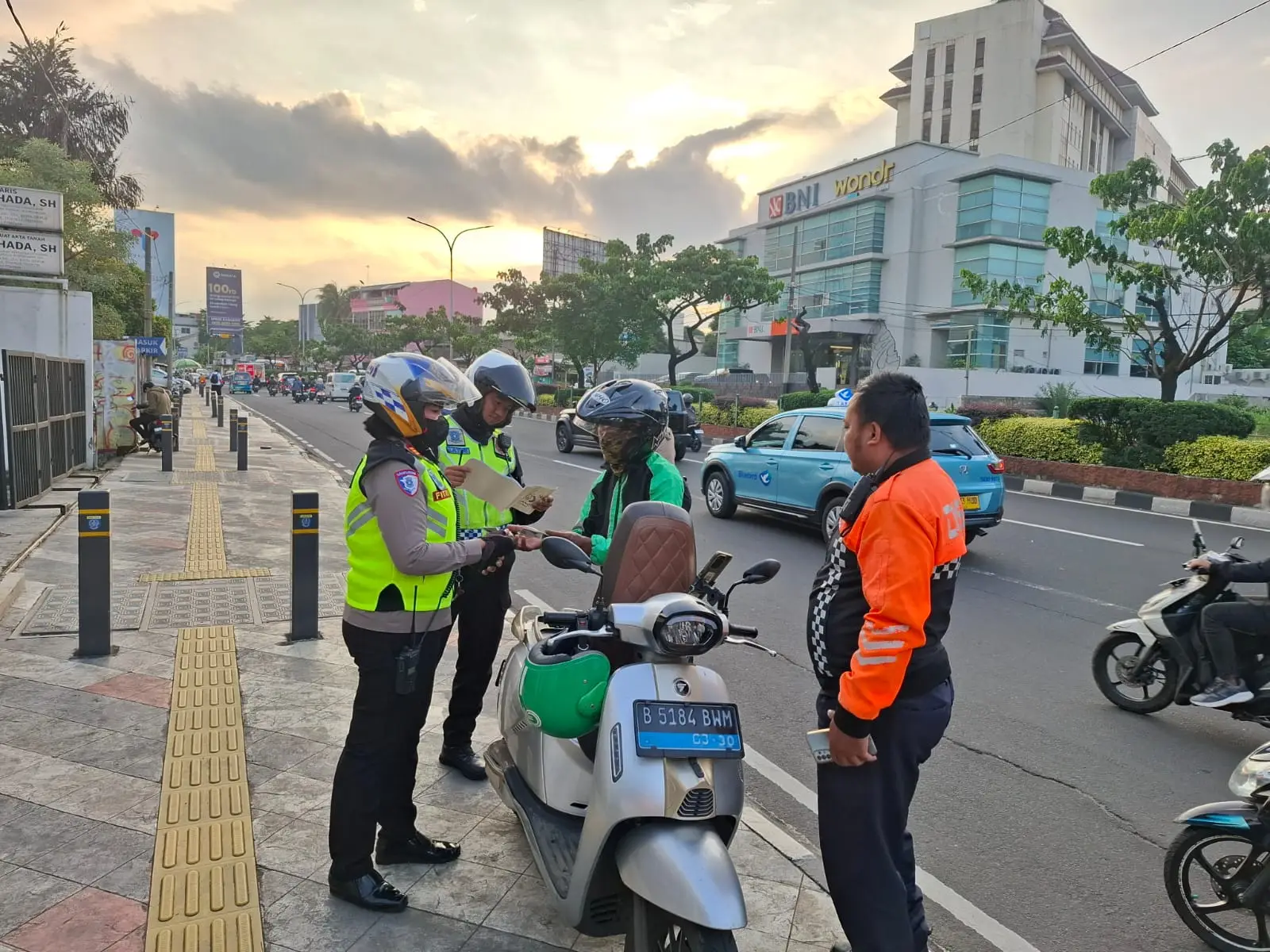 Operasi Keselamatan Jaya 2026, Satlantas Polres Metro Depok Fokus Tindak Pelanggaran Melawan Arus