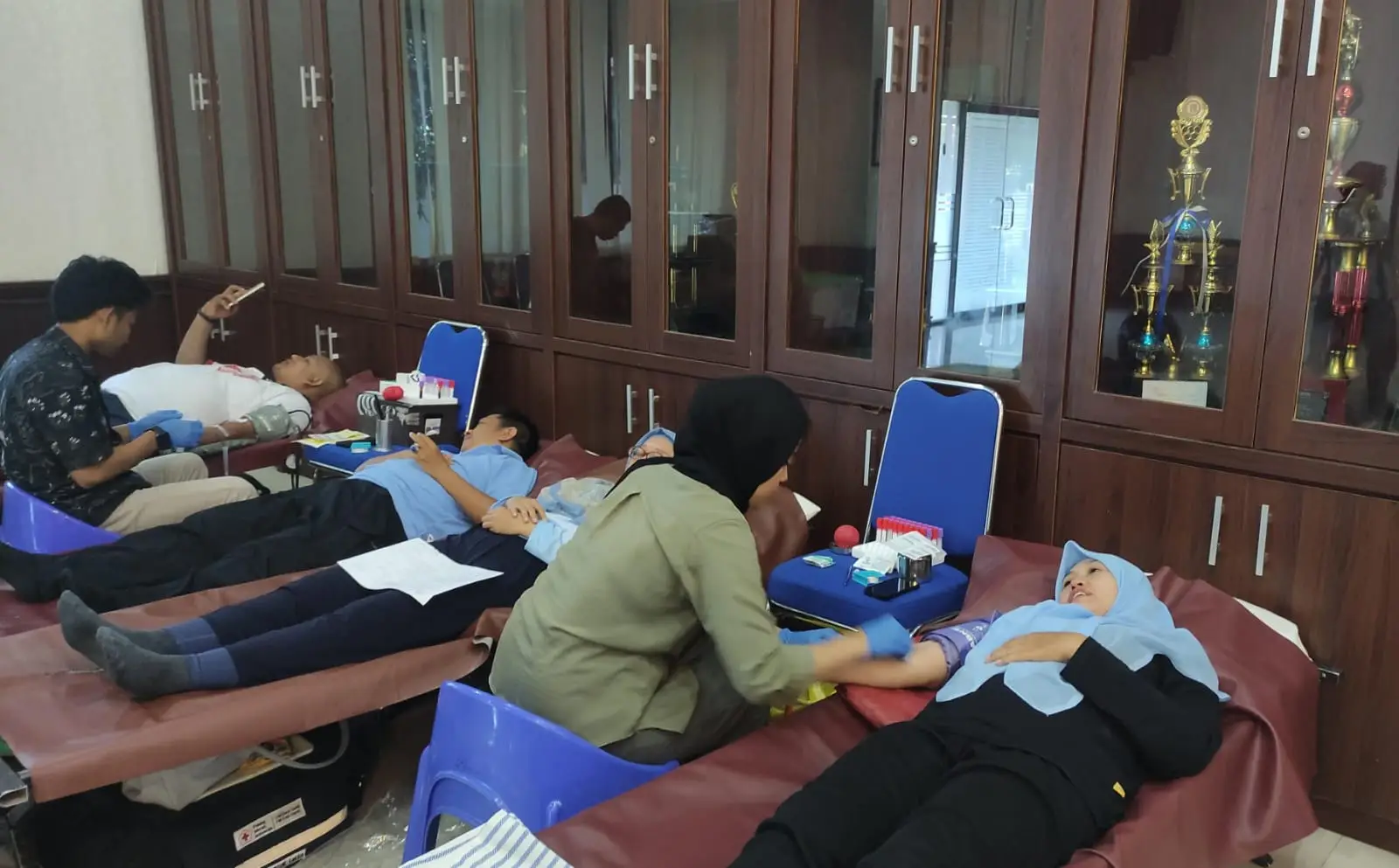 Donor Darah HUT ke-27 Kota Depok, Berhasil Kumpulkan 177 Kantong Darah