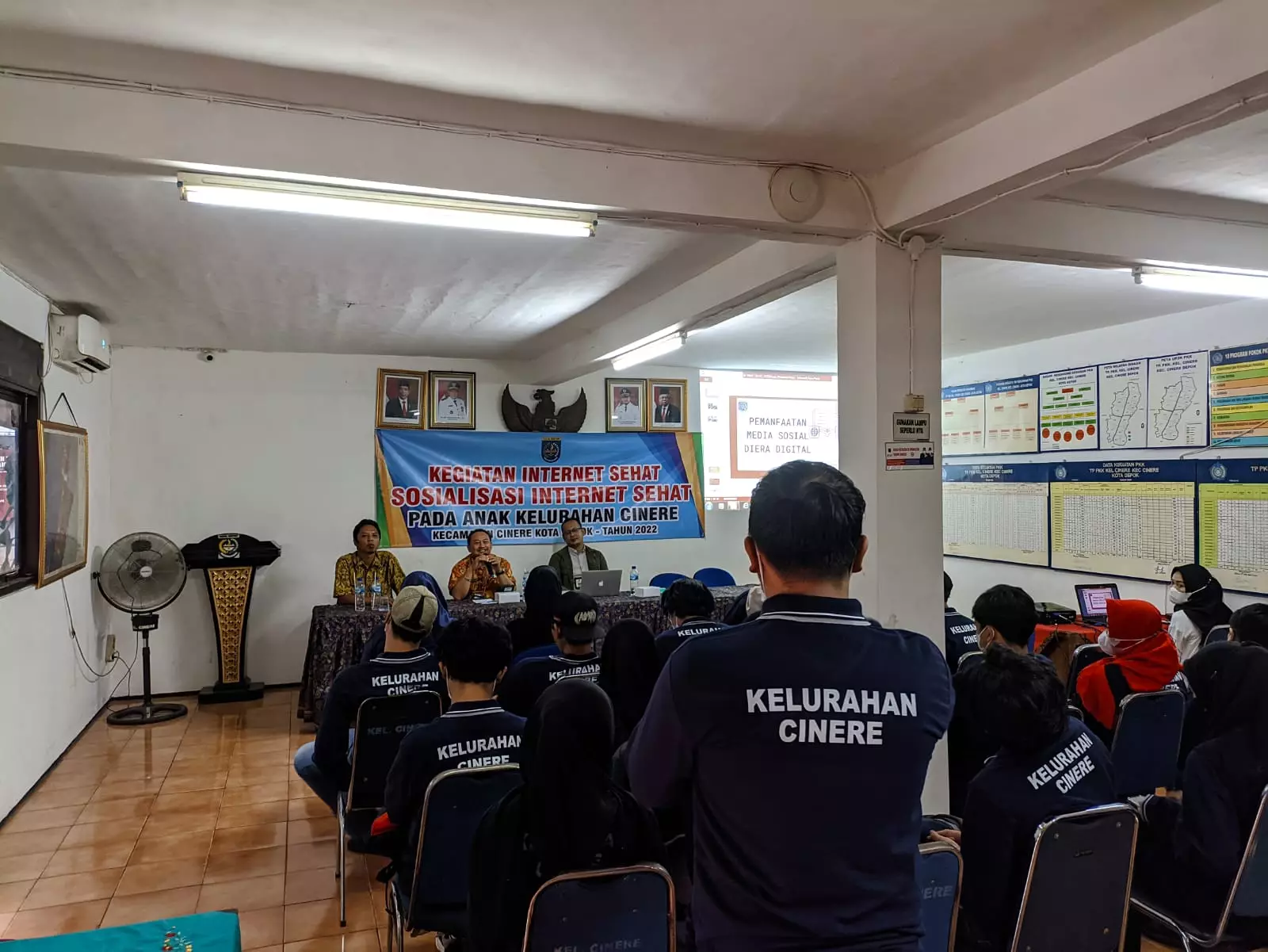Lurah Cinere Ajak Warga Produktif Gunakan Internet Sehat
