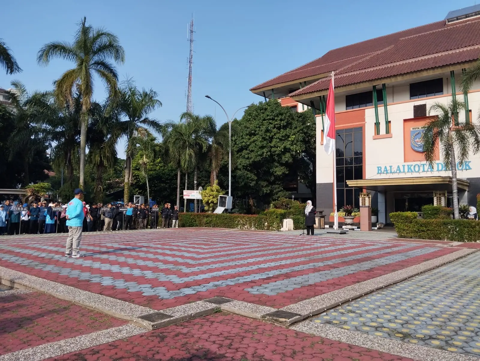 Kadinsos Jadi Pembina Apel Jumat Pagi ASN Pemkot Depok, Sampaikan Hal Ini