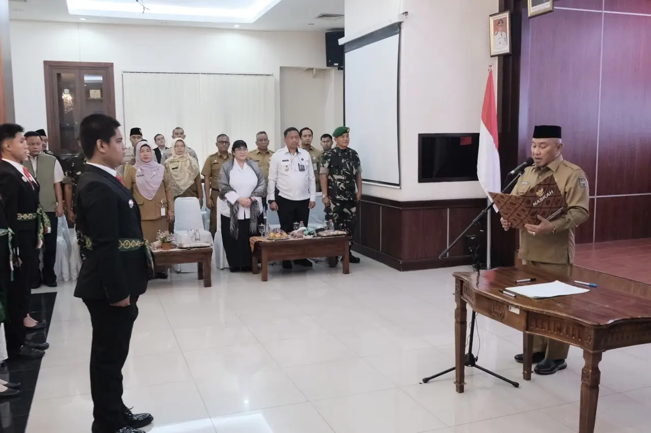 Wali Kota Depok Lantik Pelaksana Daerah DPPI Kota Depok 2024-2028