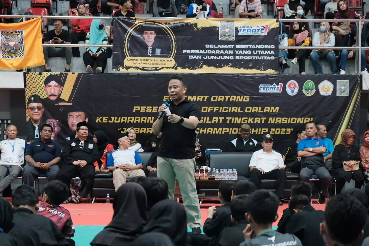 Sekda Depok Buka Jabar Terate Championship 1