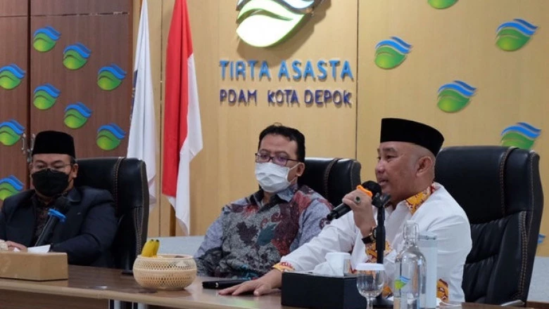 Isi Tausiah Tarhib Ramadan, Wali Kota Beri Motivasi Pegawai PT Tirta Asasta Depok Perseroda