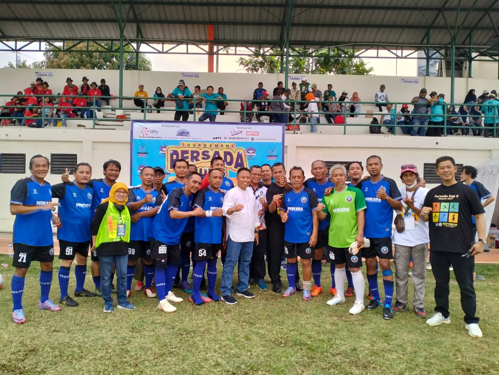 Hadiri Persada Cup ke-6, Sekda Puji Kekompakan Alumni SMPN 2 Depok