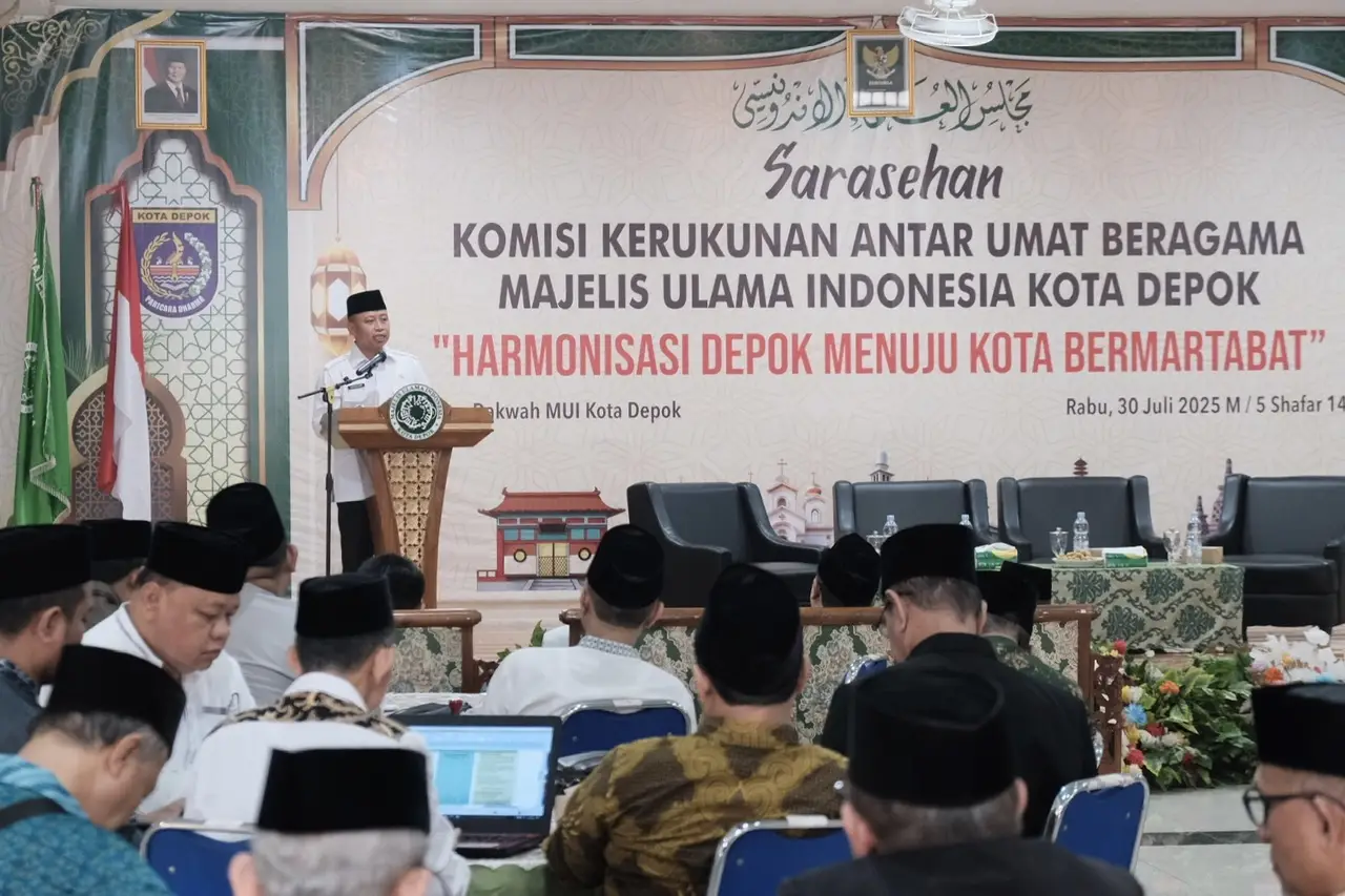 Jaga Harmonisasi, MUI Depok Gelar Sarasehan Kerukunan Antarumat Beragama