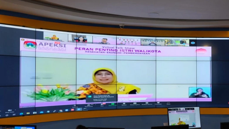 Bunda Elly Sampaikan Program D'Sunting Menara Lewat Talk Show Virtual APEKSI