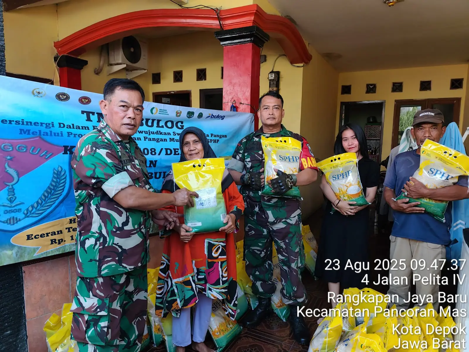 Kodim Depok Turun Tangan, Stabilkan Harga Beras Lewat Gerakan Pangan Murah