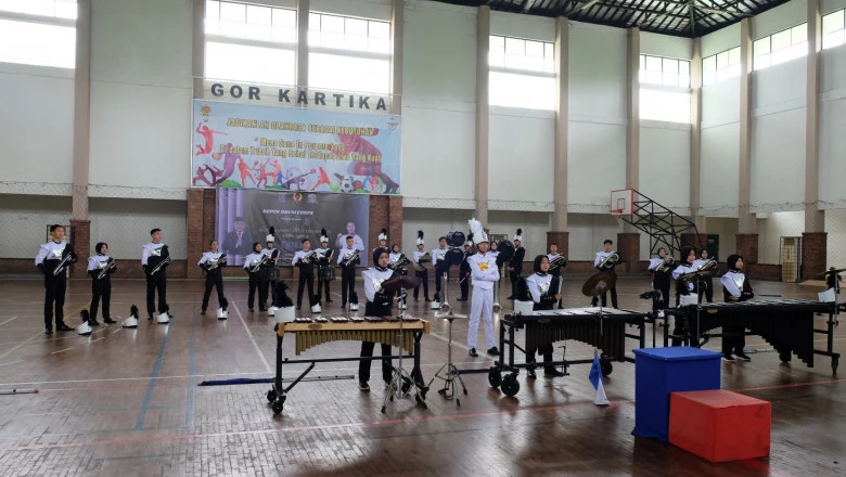 Konser Pamit dan Pelepasan Atlet Drum Band Depok Drum Corp 