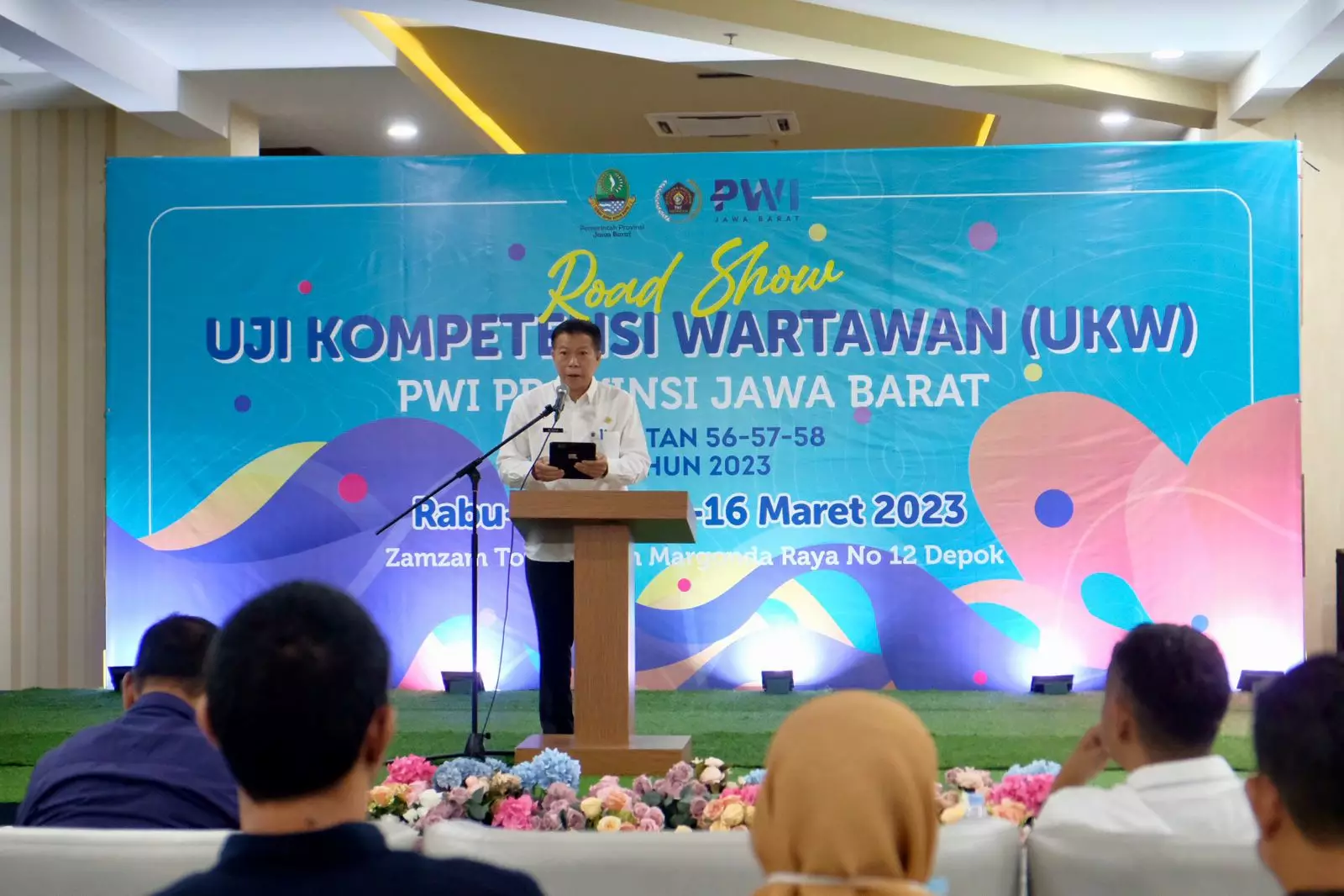 UKW Jabar digelar di Depok, Kadiskominfo: Pemerintah Dukung Peningkatan Kualitas Wartawan