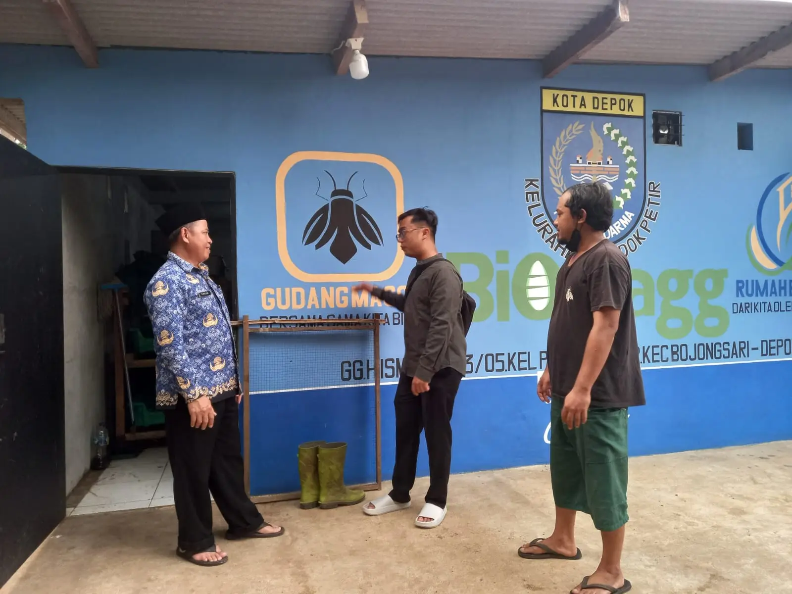 Pondok Petir Olah Sampah Organik Lewat Budidaya Maggot, Kurangi 5,1 Ton Sampah