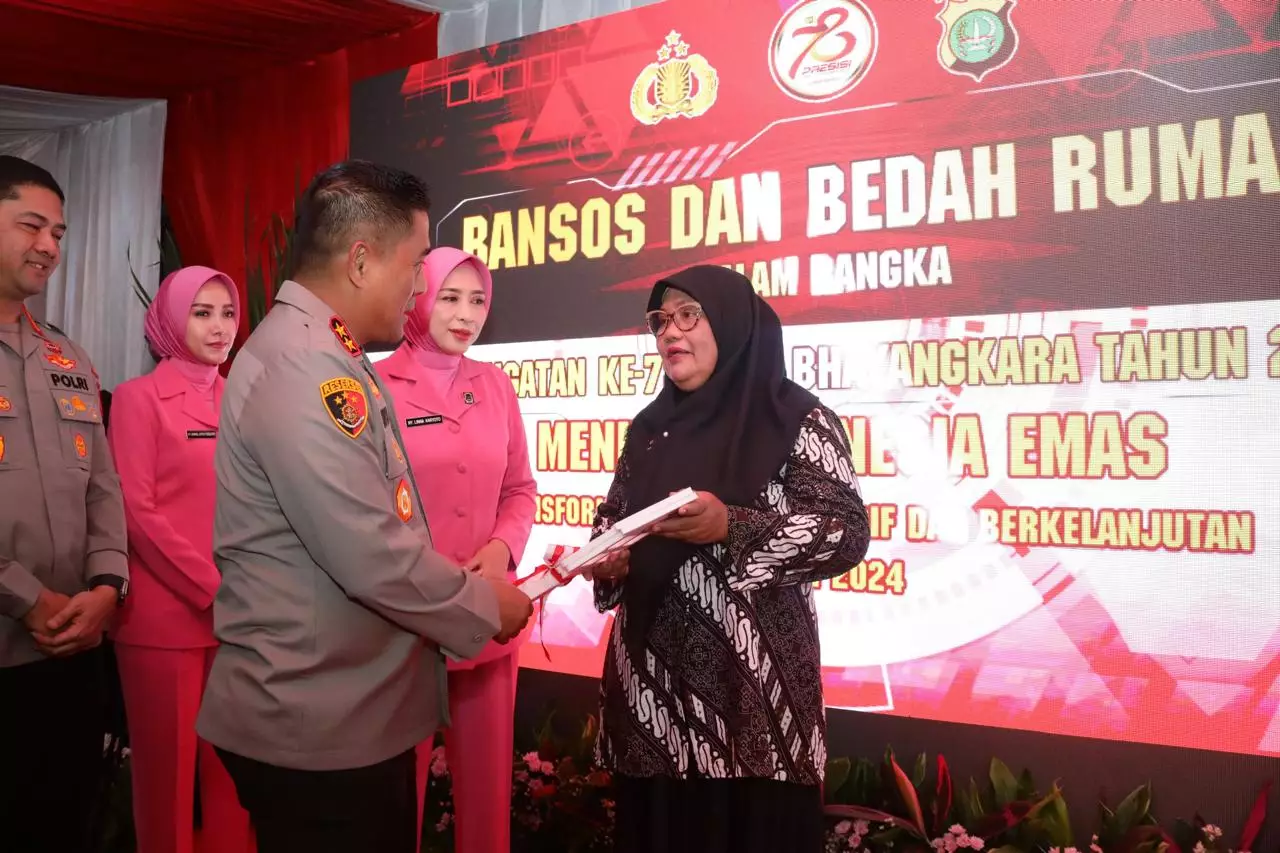 Kapolda Metro Jaya Resmikan Bedah Rumah Purnawirawan Polri di Cipayung