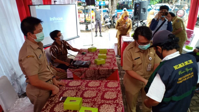 Program Pasar Rakyat Online Gandeng Ojek Pangkalan