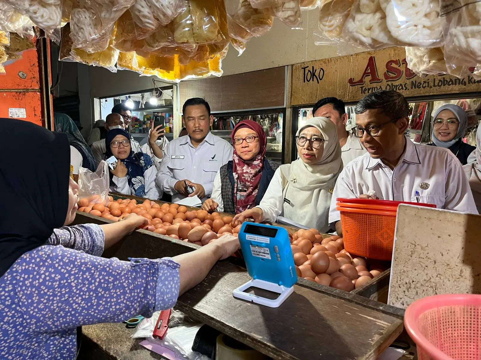 Harga Mulai Bergerak, TPID Depok Sidak Pasar Agung Jelang Ramadan