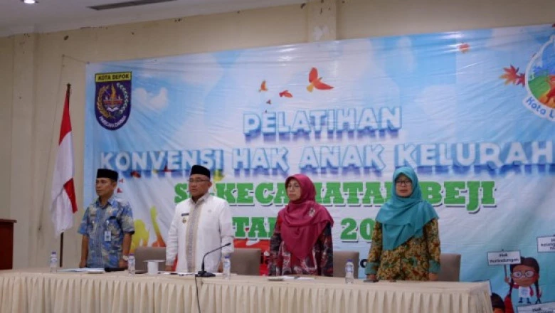 Pelatihan Konvensi Hak Anak Kelurahan se-Kecamatan Beji