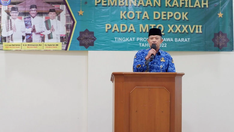 Dapat Pembinaan, Peserta MTQ Diharapkan Bisa Harumkan Nama Kota Depok 