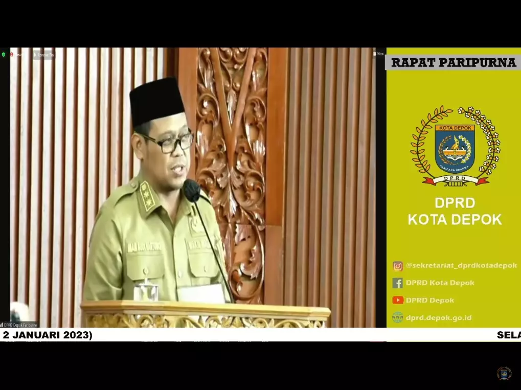 Hadiri Pembukaan Masa Sidang Pertama, Bang Imam: Kita Sinergi dan Kolaborasi Wujudkan Visi Kota Depok