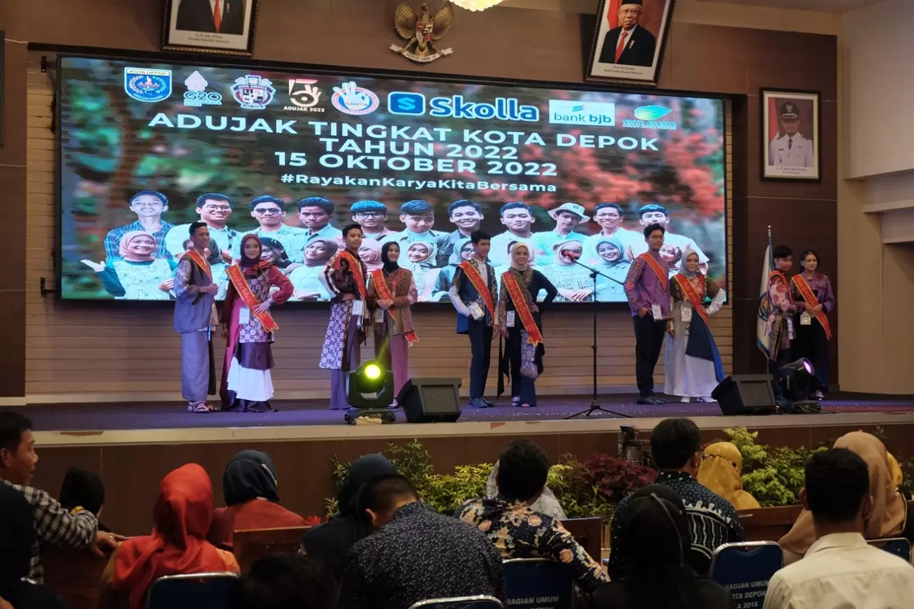 Pemilihan Duta Genre Kota Depok Tahun 2022 Berlangsung Meriah