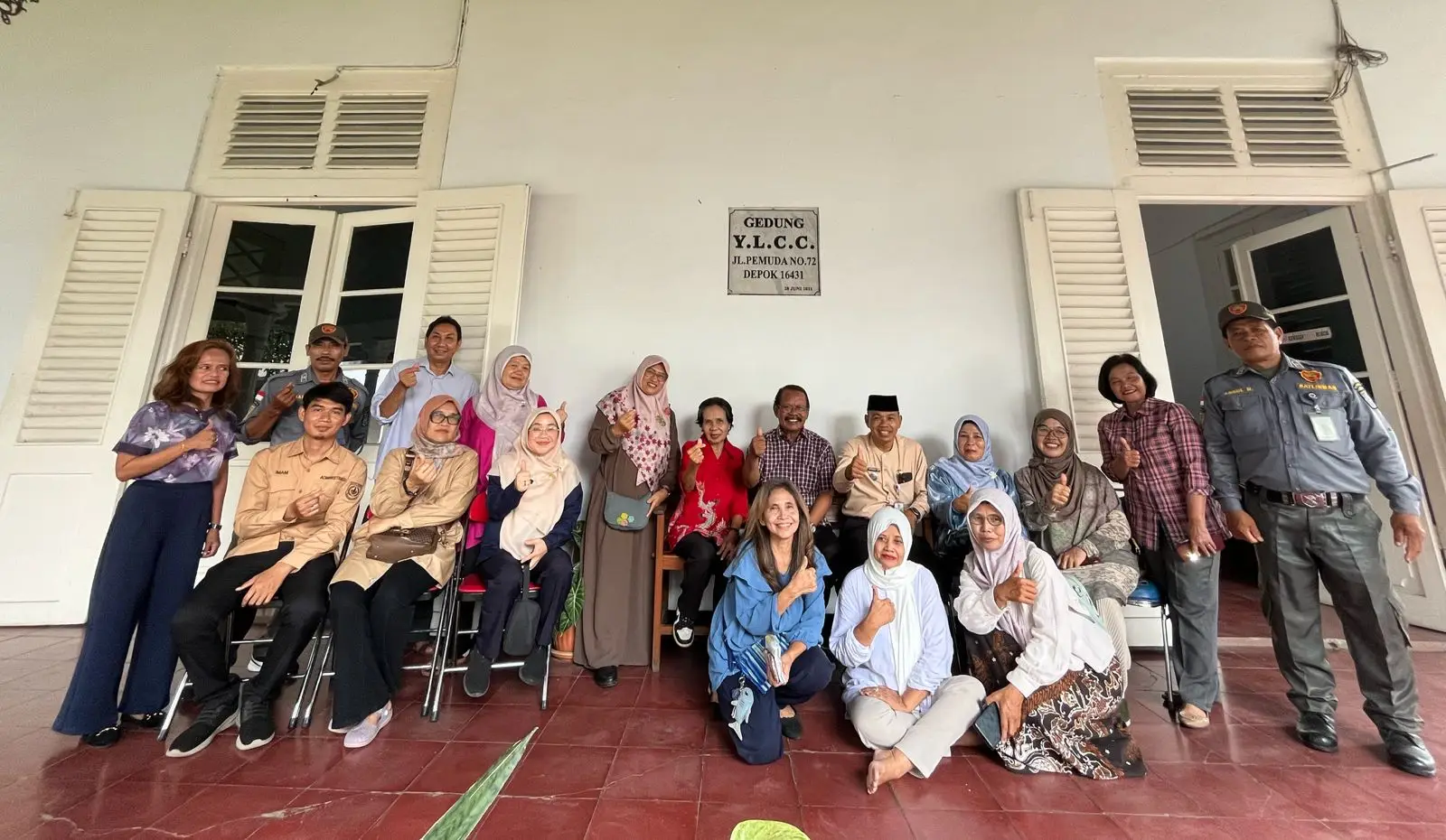 Jaga Toleransi, Aparatur Kelurahan Depok Lakukan Kunjungan Balasan ke YLCC