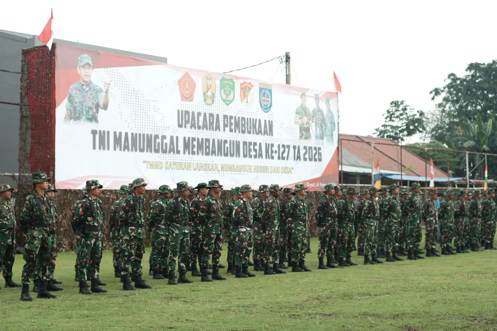 Selama 30 Hari, TMMD ke-127 Bangun Infrastruktur di Sukmajaya dan Cilodong