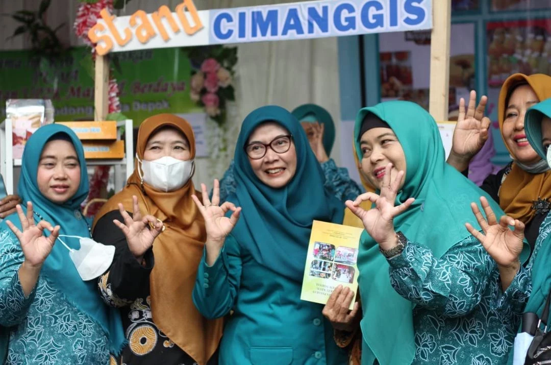 Umi Etty Bangga Produk UP2K Depok Dipasarkan hingga Mancanegara