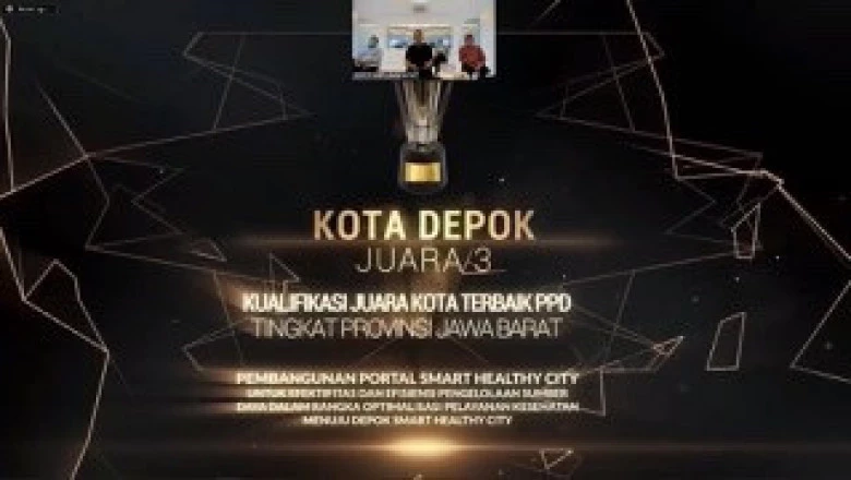 Portal Smart Healthy City Hantarkan Depok Raih Juara 3 PPD Jabar