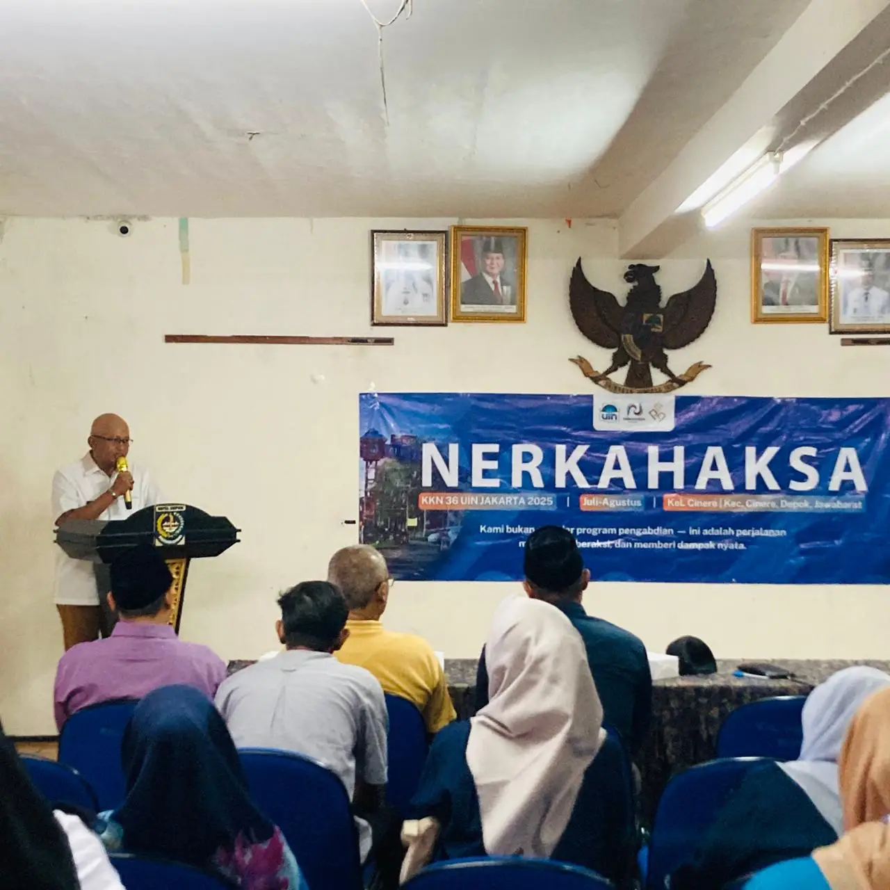 Lurah Cinere Sambut Peserta KKN UIN Syarif Hidayatullah, Dorong Sinergi dengan Masyarakat