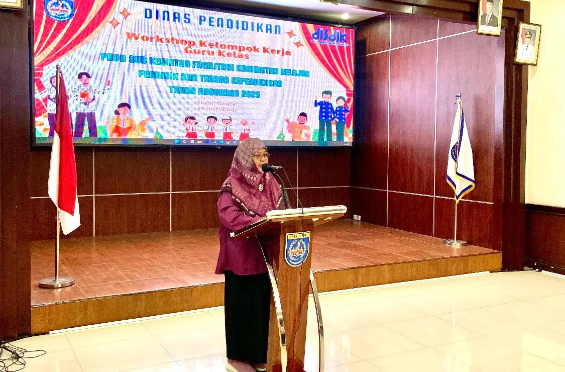Disdik Depok Dorong Kompetensi Guru Lewat Workshop KKG