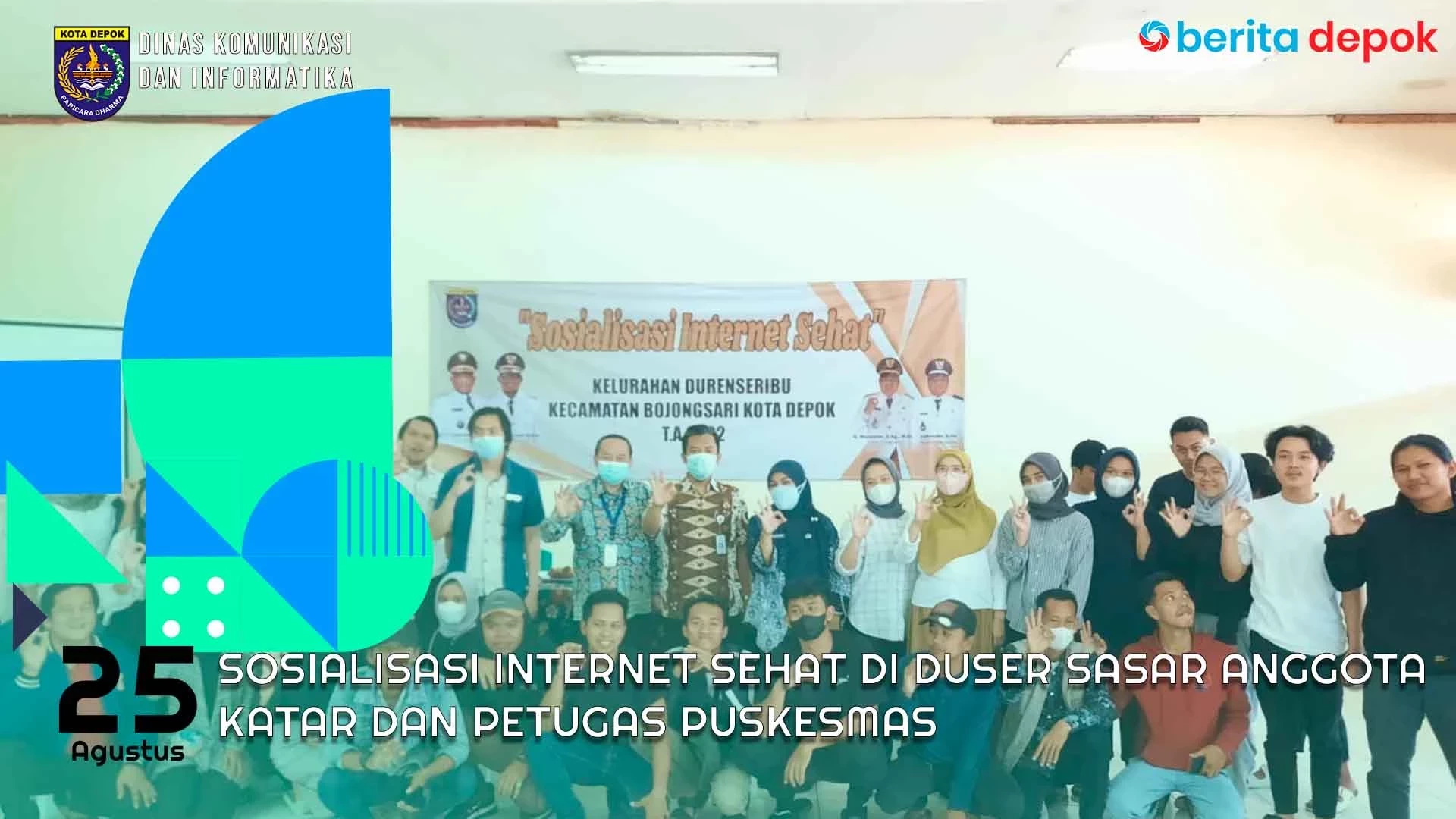 Video: Sosialisasi Internet Sehat di Duser Sasar Anggota Katar dan Petugas Puskesmas