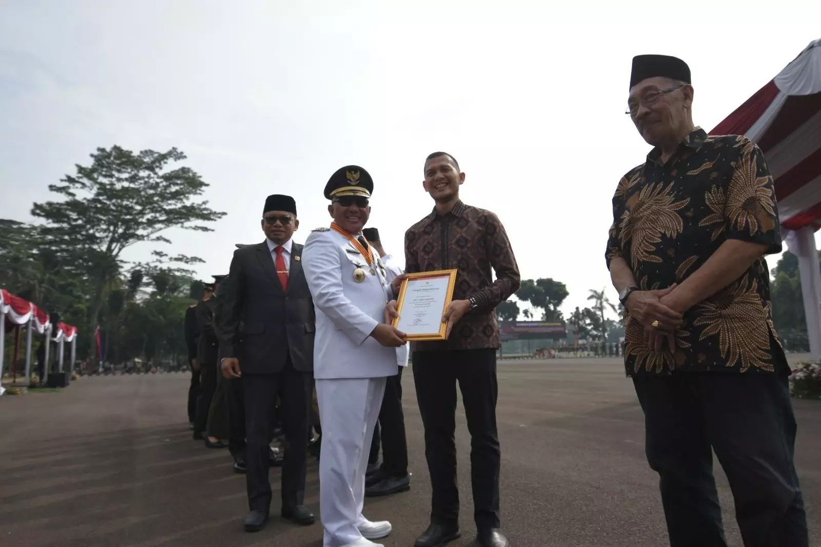 Terima Penghargaan PMI, Hari: Saya Akan Berhenti Donor Sampai Darah Saya Ditolak PMI