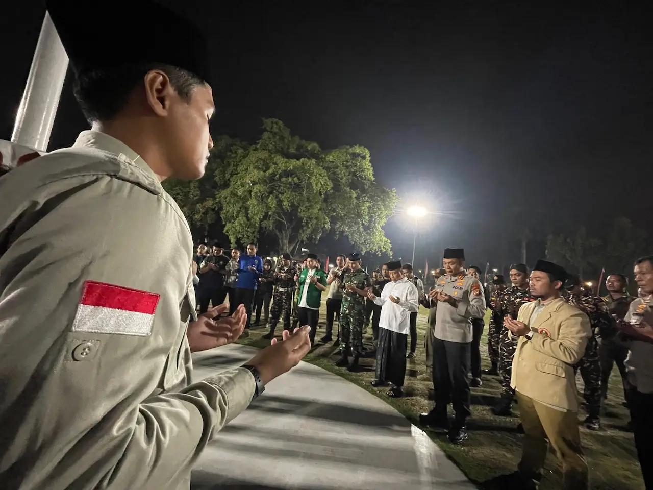 Jaga Kondusifitas, Puluhan Tokoh Lintas Agama dan Pemuda Depok Gelar Doa Kebangsaan