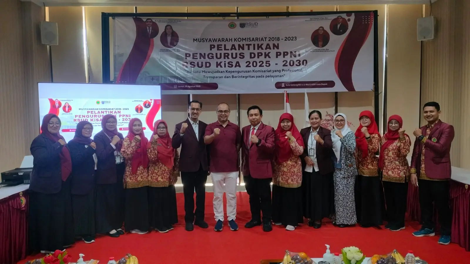 Muhammad Muhidin Terpilih Ketua Baru DPK PPNI RSUD KiSA
