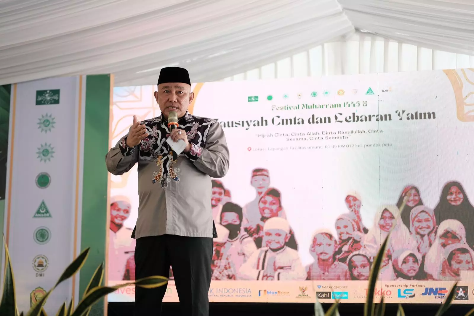 Hadiri Festival Muharram di Pontir, Wali Kota Depok Ingatkan Warga Perkokoh Persatuan