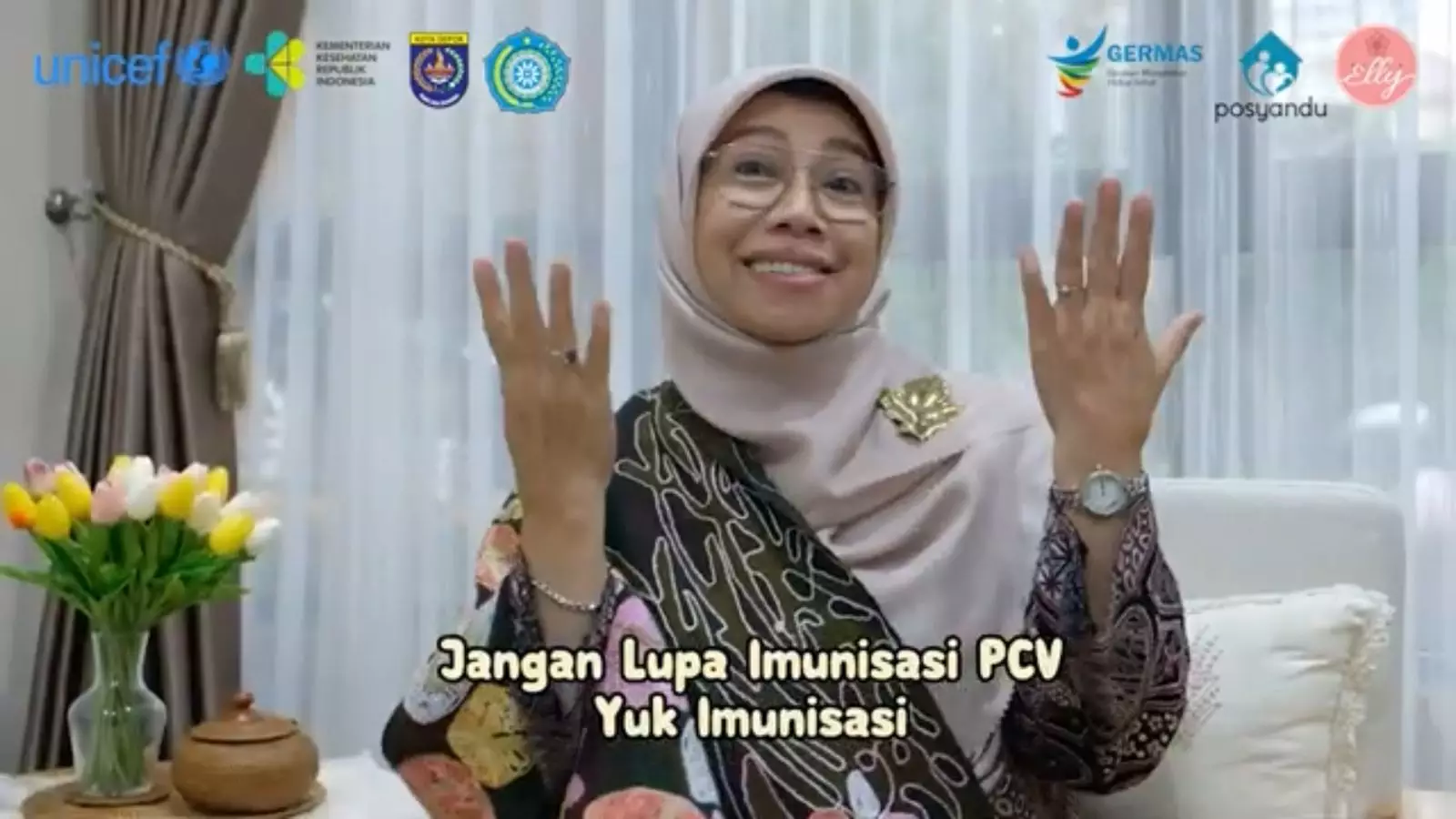 Cegah Pneumonia, Bunda Elly Ajak Orang Tua Bawa Bayinya untuk Imunisasi PCV Gratis
