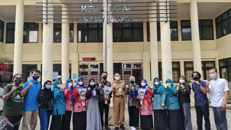 Kecamatan Sawangan Ukir Sejumlah Prestasi di Penghujung Tahun 2021